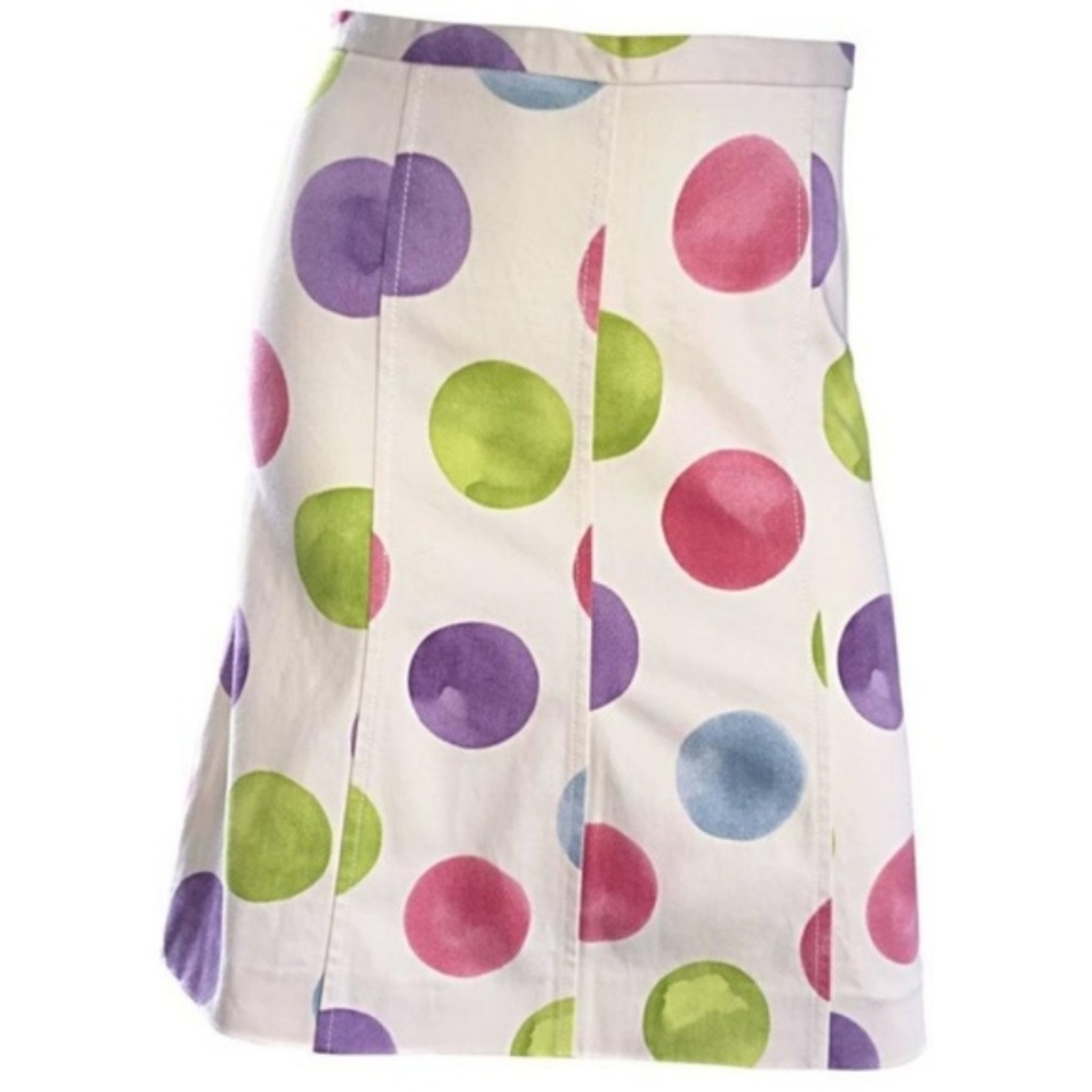 Vintage Moschino ' Cheap & Chic ' Polka Dot Skirt